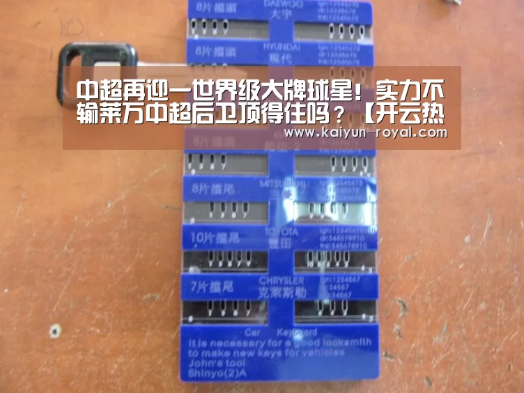中超再迎一世界级大牌球星!实力不输莱万中超后卫顶得住吗?【开云热点】(图2) 开云热点